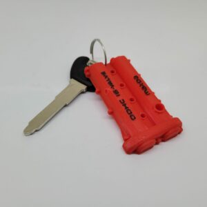 Mazda MX5 Miata Valve Cover Keychain